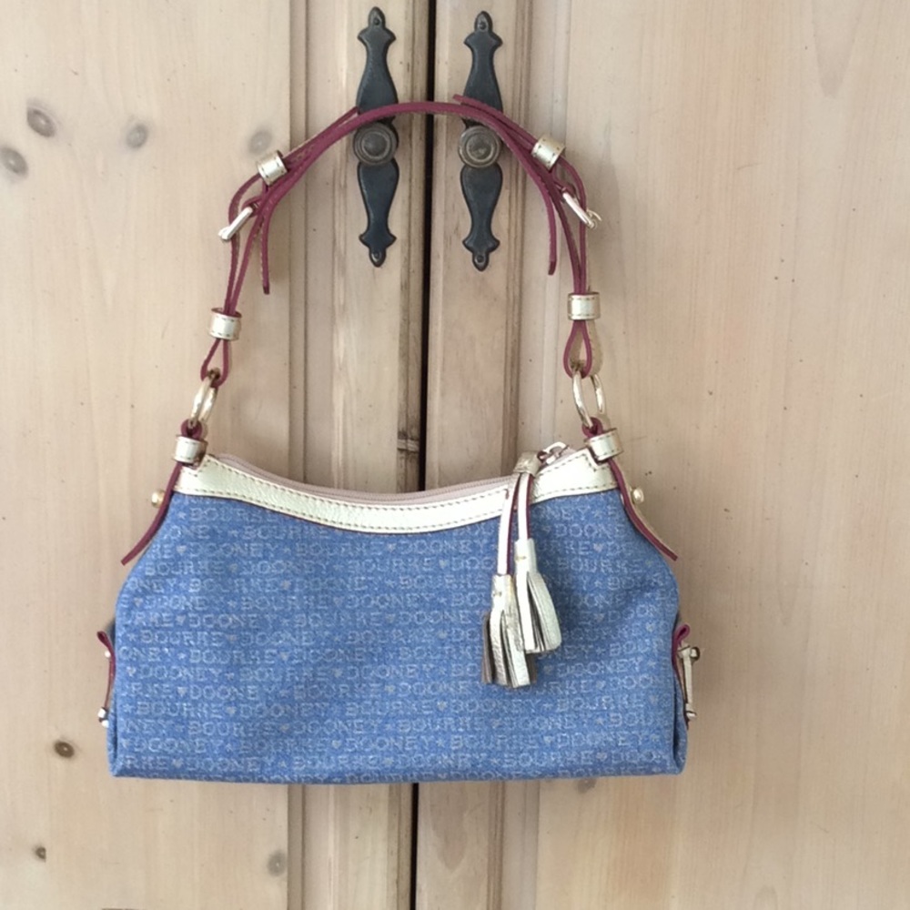 💕HOST PICK NWT💕 Dooney & Burke Mini East West Slouch - Picture 3 of 7